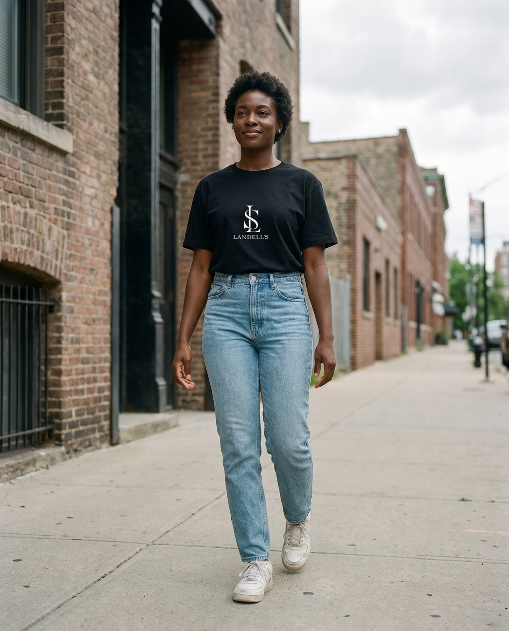 Landells Women's Relaxed Tee, street style